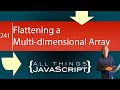 JavaScript Problem: Flattening an Array of Sub-arrays