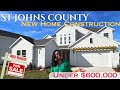 St Johns County New Construction Homes READY NOW Under 600000