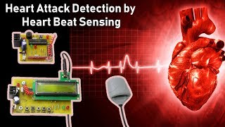 Heart Attack Detection By Heart Beat Sensing Sensor Based Electronics ECE Project