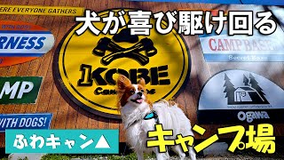 【1KOBE Camp Base】#59 犬が喜び駆け回るキャンプ場【ワン神戸キャンプ場】