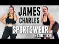 Brutally Honest Review of James Charles' Sisters Sportswear! (leggings squat test)