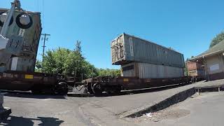 BNSF 7314 and 9284 Return In Kent, Washington (06-20-2021) Happy Father's Day