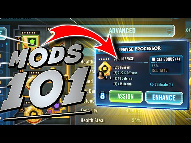 Mods And Modding In Swgoh A Beginner S Guide Swgoh Tv