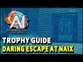 AI Somnium Files NirvanA Initiative CASE CLOSED DARING ESCAPE AT NAIX Trophy / Achievement Guide