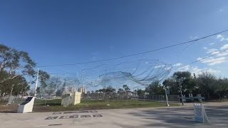 St. Pete Pier sculpture being taken down after damage from hurricanes