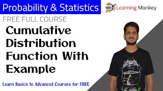 Cumulative Distribution Function With Example || Lesson 46 || Probability & Statistics ||