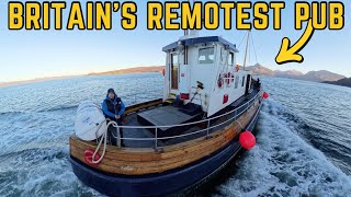 EPIC Journey To Britain's REMOTEST Pub | Knoydart