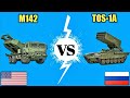 M142 Himars VS TOS-1A MLRS