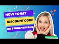 How to get discount code on student beans