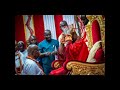 the moment olu of warri ogiame atuwuse111 install chief oma as the new ologbotsere of warri kingdom