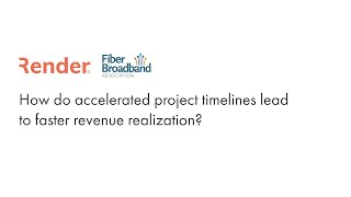 Accelerate project timelines for faster revenue | Render Networks