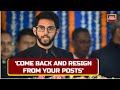 'Stand For Election In Front Of Us' Uddhav's Son Aaditya Thackeray Dares The Shinde Sena