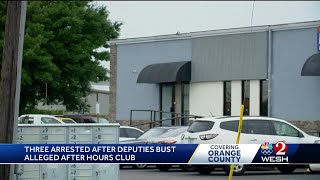 Arrest report: 3 taken into custody after Orange County deputies bust after-hours club