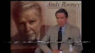 Andy Rooney - On the tabacco show that didn't air (and the mail)