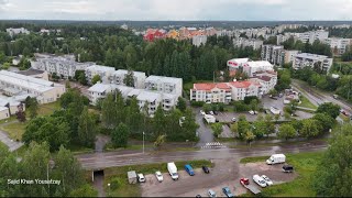 arial view of EspoonKeskus… ilmakuva Espoo Keskusta