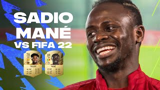 Does Sadio Mane think he is FASTER than Adama Traore?! ⚡ | Sadio Mane vs FIFA 22