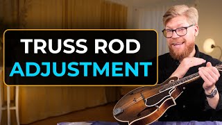 How to do a Mandolin Truss Rod Adjustment - Fine-Tune for perfect Playability