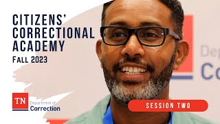 Fall Citizens' Correctional Academy Session Two