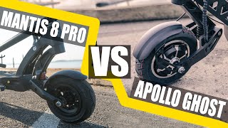 Can the Mantis 8 Pro Beat Apollo's Ghost for Best Performance Value? | Scooter Showdown