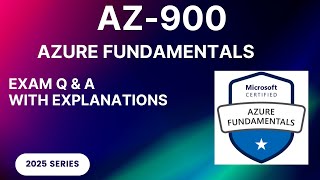 AZ 900 Exam Question 2025 || Azure Fundamentals Dumps 2025 || PDF Available || Part-2