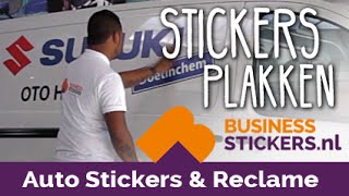 Stickers plakken: Auto Stickers Video Handleiding