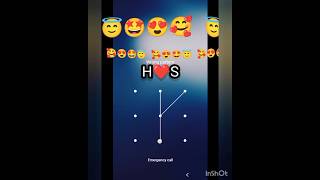 😇New H❤️S Pattern Lock || With For And @TechnoMinhaj #viral #youtubeshorts #tending