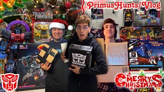 A TRANSFORMERS CHRISTMAS MIRACLE🎄🎁! SURPRISE UNBOXING HAUL 2024🔥! (PrimusHunts/Vlog) #transformers