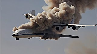 1 MINUTE AGO! Russian IL-96 plane carrying Russian president and ministers explodes in mid-air