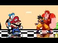 SPEEDRUNNER MARIO AND PEPPINO TEAMS UP IN SURVIVAL MODE