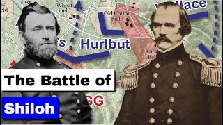 Battle of Shiloh | Full Animated Battle Map/Great Battles in History