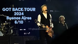 Paul McCartney Buenos Aires 6/10 HighLights | GOT BACK TOUR 2024 (Campo Delantero)