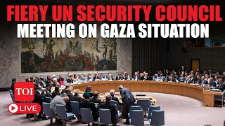 LIVE | Emergency UNSC Meeting On Palestinian Question, Middle East Situation | Gaza War | Watch