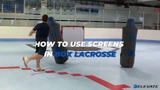 HOW TO USE DECEPTION AND SCREENS IN BOX LACROSSE TO SCORE MORE GOALS | TOM SCHREIBER