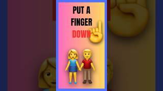 Put A Finger Down - 👩🏼‍🤝‍👨🏼Brother or Sister Edition #finger #quiz #shorts #funny