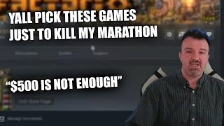 DSP Trash on Fans for Killing His Marathon After Ragequitting a Game for Just Having $500 in Support