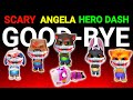 GOOD-BYE SCARY ANGELA HERO DASH | MY TALKING ANGELA HERO DASH | MY TALKING TOM HERO DASH 😱