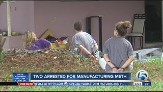 Two arrested for manufacturing meth