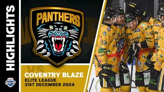 Nottingham Panthers v Coventry Blaze - 31-12-24 - Elite League