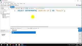 How to find out number of days in month in mysql - DAYOFMONTH