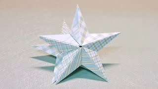 【折纸】立体星星  Origami 3D Star