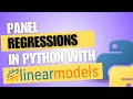 Panel Regressions in Python with linearmodels