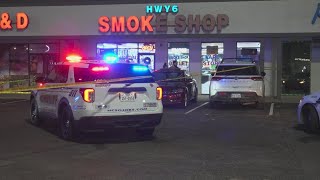 Masked men open fire at smoke shop on Highway 6, employee hospitalized, Harris County deputies say