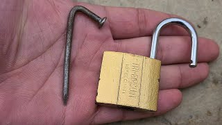 Open any lock only in this way