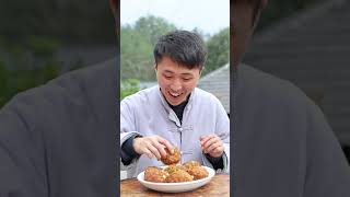 mukbang | lion head | red oft lion head | spicy food | funny mukbang | funny video | songsong