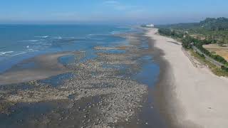 Sea Beach Drone Footage Inani Beach.