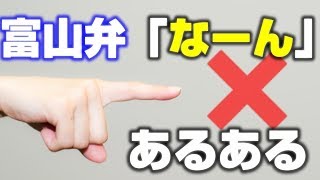 富山弁「なーん」あるある・10連発