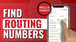 How to Find Your Wells Fargo Routing Number - Easy Tutorial