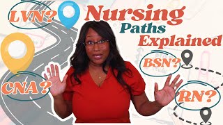 All PATHS to Nursing Explained in 14 Minutes: CNA vs LPN/LVN vs RN vs BSN (with SALARY)