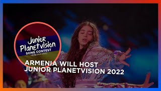 The Junior Planetvision 2022 will take place in Armenia! 🇦🇲