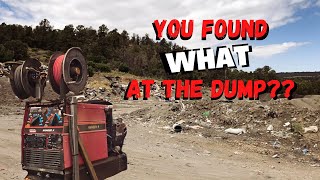 TREASURES from the TRASH- How I got a $3000 welder for FREE!!